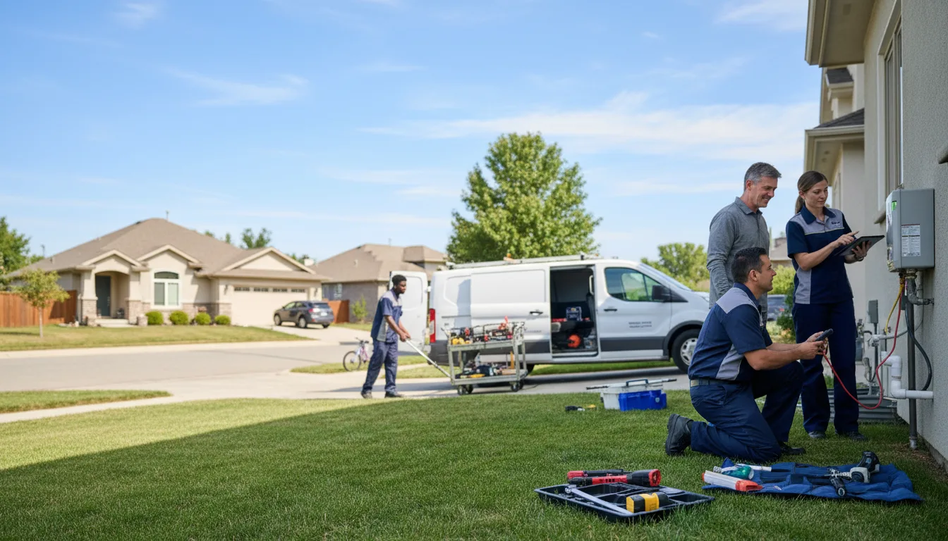 Tankless water heater service in Tipp City, OH